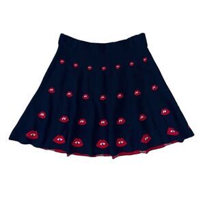 Vintage Handmade Novelty Print Skirt